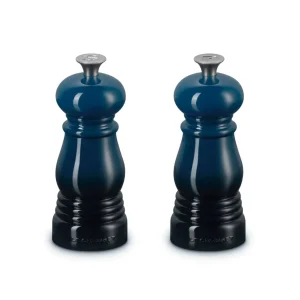 Le Creuset Klein Peper- en Zoutmolen Set van 2 - 11cm - Nuit
